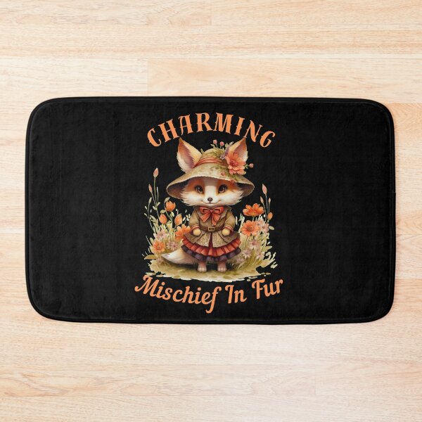 Item preview, Charming Mischief In Fur. fox watercolor designed and sold by FoxVibes.