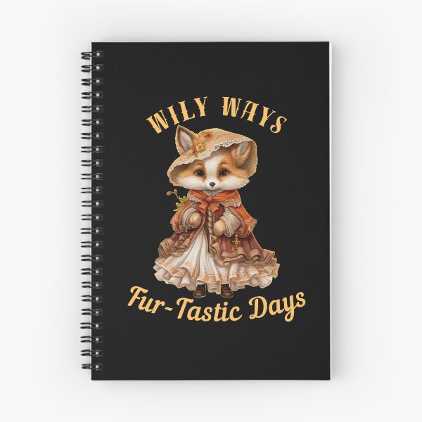 Item preview, Wily Ways, Fur-Tastic Days. fox lover designed and sold by FoxVibes.
