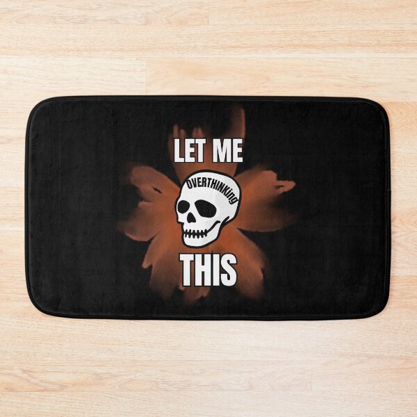 Item preview, skull hold on let me overthink this designed and sold by Thespacerocket.