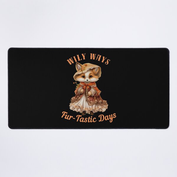 Item preview, Wily Ways, Fur-Tastic Days. fox portrait designed and sold by FoxVibes.