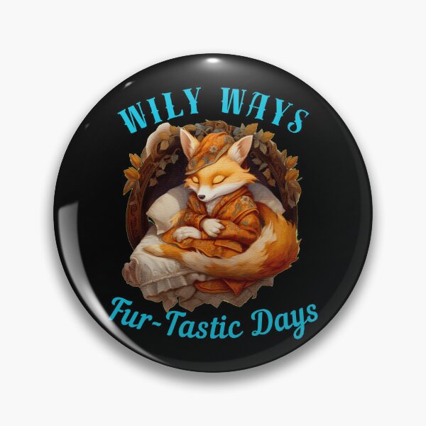 Artikelvorschau, Schlaue Wege, pelzige Tage. Vintage Fuchs entworfen und verkauft von FoxVibes.