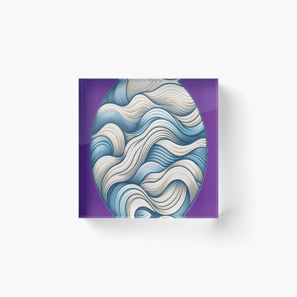Item preview, Wave Egg, by WiltedCabbage designed and sold by WiltedCabbage.