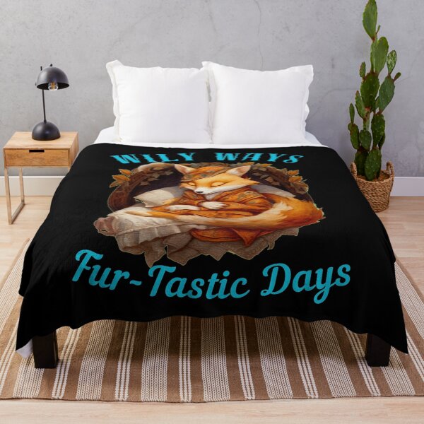 Item preview, Wily Ways, Fur-Tastic Days. vintage fox designed and sold by FoxVibes.