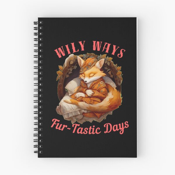 Item preview, Wily Ways, Fur-Tastic Days. retro fox designed and sold by FoxVibes.