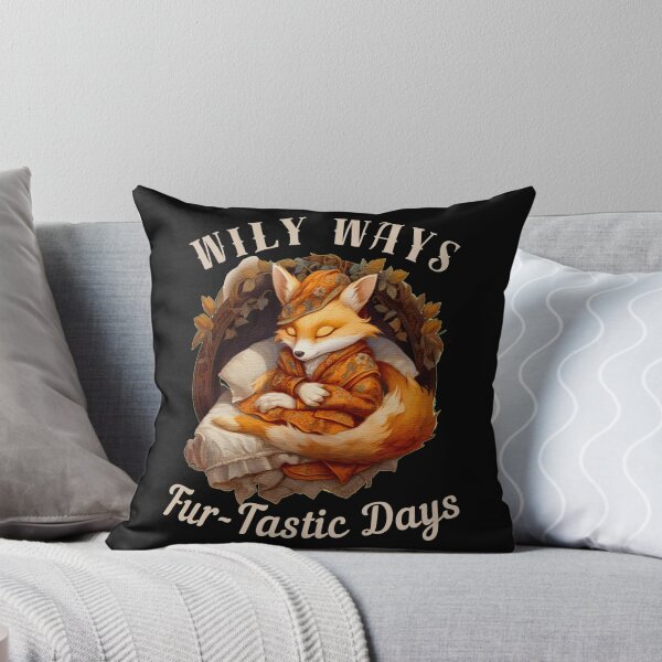 Item preview, Wily Ways, Fur-Tastic Days. fox foxes designed and sold by FoxVibes.