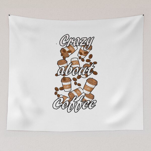 Item preview, Crazy about Coffee designed and sold by White Tiger Designz .