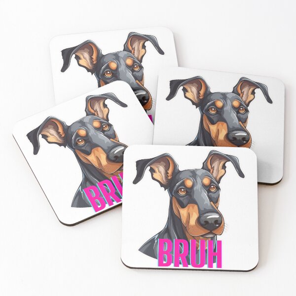 Item preview, Natural Ear Doberman - “Bruh” designed and sold by KazzasKorner.