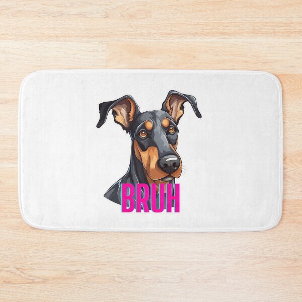 Item preview, Natural Ear Doberman - “Bruh” designed and sold by KazzasKorner.