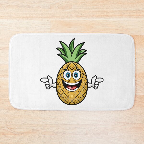 Item preview, Pineapple Fruit Mascot Cartoon  designed and sold by LinleeFashion.