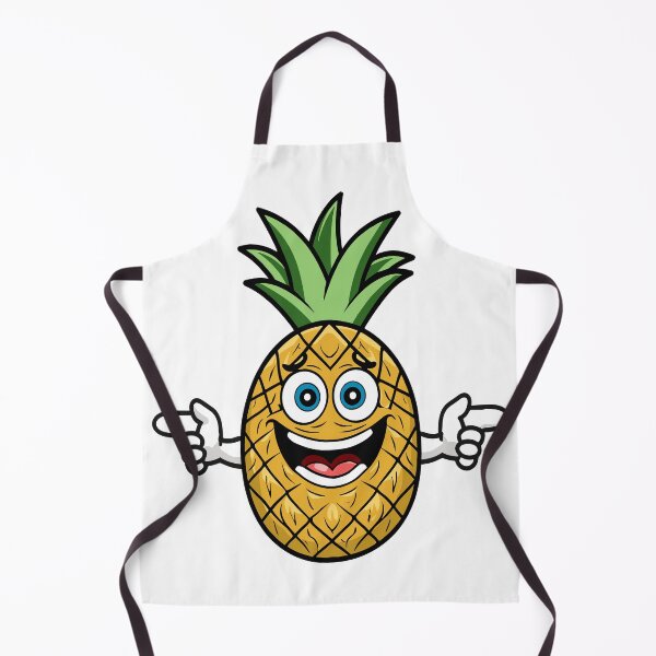 Item preview, Pineapple Fruit Mascot Cartoon designed and sold by LinleeFashion.