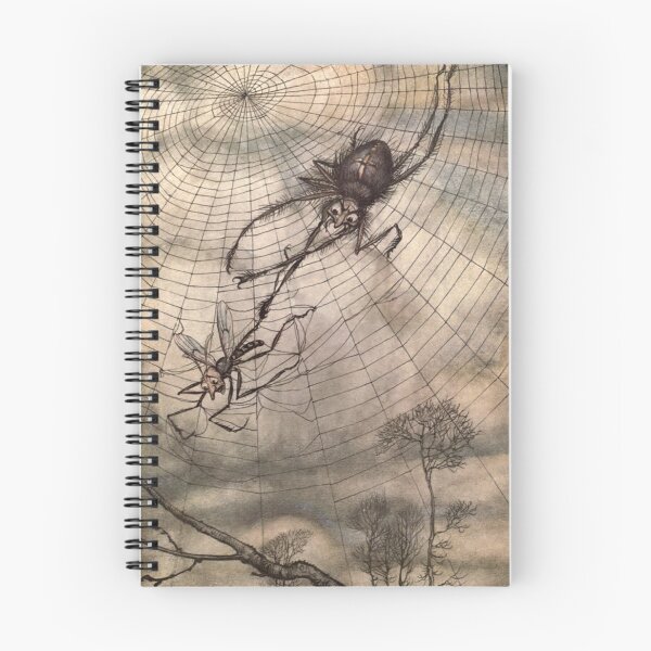 Item preview, Spider & The Fly Victorian Illustration designed and sold by Slinky-Reebs.