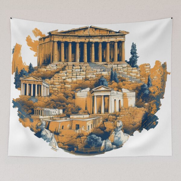 Item preview, Athens Parthenon designed and sold by NostosArt.