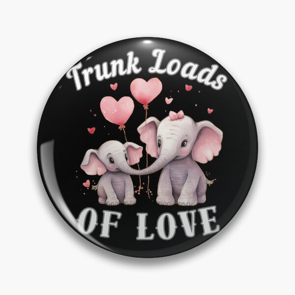 Item preview, Trunk Loads Of Love designed and sold by ElephantVibes.
