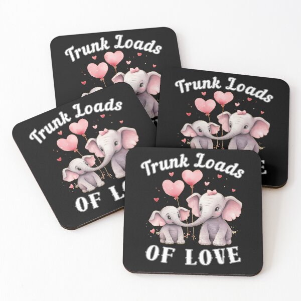 Item preview, Trunk Loads Of Love designed and sold by ElephantVibes.