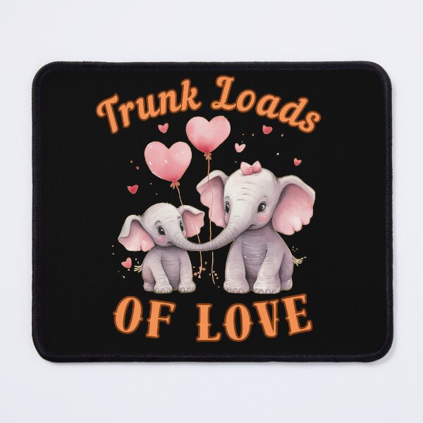 Item preview, Trunk Loads Of Love. elephant portrait designed and sold by ElephantVibes.