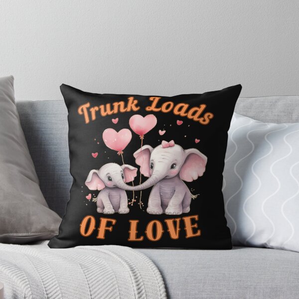 Item preview, Trunk Loads Of Love. elephant portrait designed and sold by ElephantVibes.