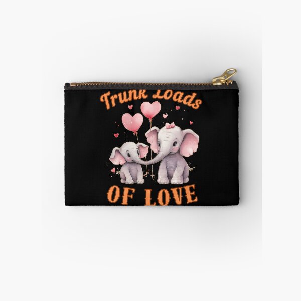 Item preview, Trunk Loads Of Love. elephant portrait designed and sold by ElephantVibes.