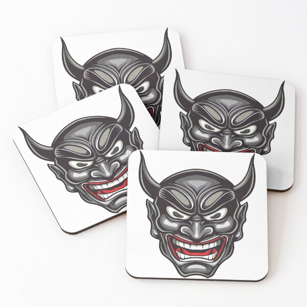 Item preview, traditional japanese demon designed and sold by TheRealmWithin.