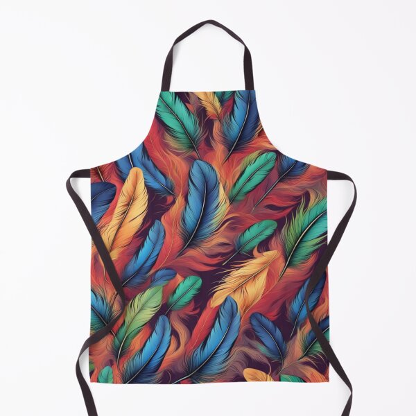 Item preview, Abstract Colorful Feather Pattern designed and sold by calibrit.