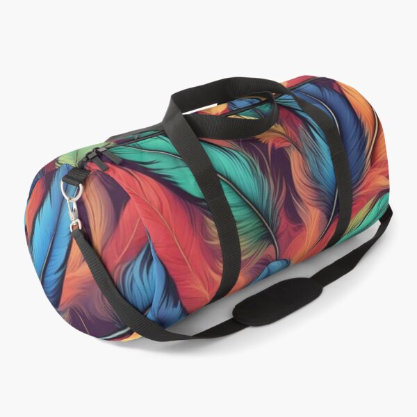 Item preview, Abstract Colorful Feather Pattern designed and sold by calibrit.
