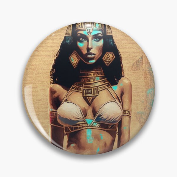 Aperçu de l'œuvre Pharaon femme égyptienne créée et vendue par Mlaniel.