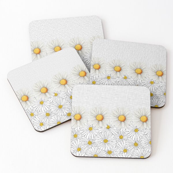 Item preview, Daisy flower Throw Blankets and Comforters by Belle Treasure Chest designed and sold by Luetta  Stuger- Fleming.