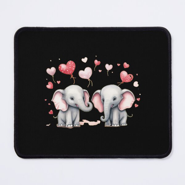 Item preview, Valentine Elephant designed and sold by ElephantVibes.