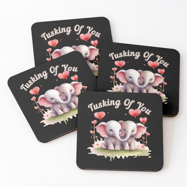 Item preview, Tusking Of You. elephant head designed and sold by ElephantVibes.