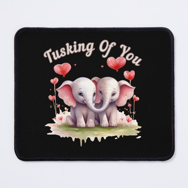 Item preview, Tusking Of You. elephant head designed and sold by ElephantVibes.