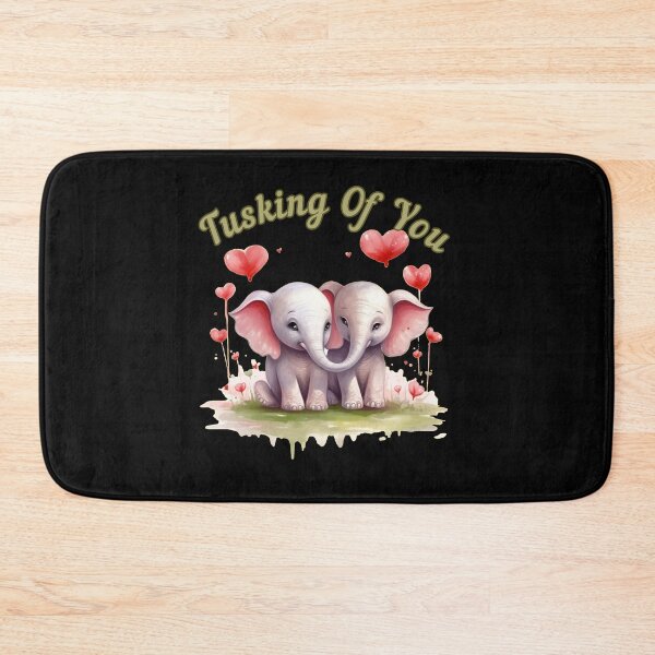 Item preview, Tusking Of You. elephant face designed and sold by ElephantVibes.