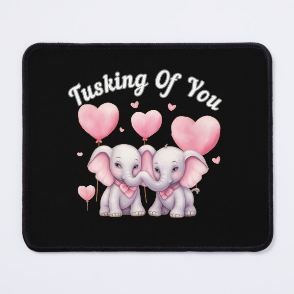 Item preview, Tusking Of You. surreal elephant designed and sold by ElephantVibes.