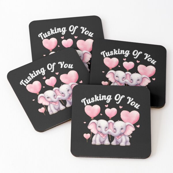 Item preview, Tusking Of You. surreal elephant designed and sold by ElephantVibes.