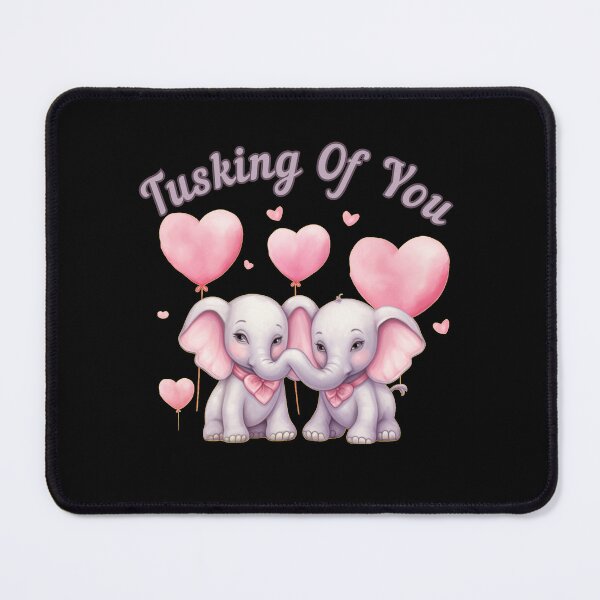 Item preview, Tusking Of You. elephant quote designed and sold by ElephantVibes.