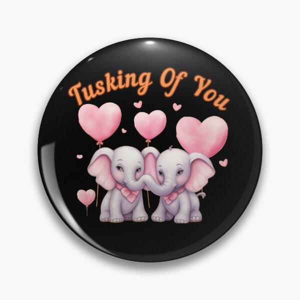Item preview, Tusking Of You. Flower elephant designed and sold by ElephantVibes.