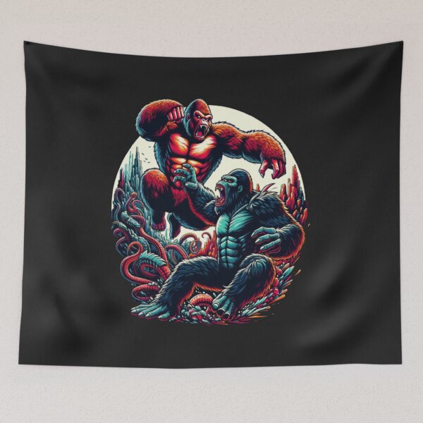 Item preview, King Kong's Legendary Monster Duel designed and sold by jamesadsartist.