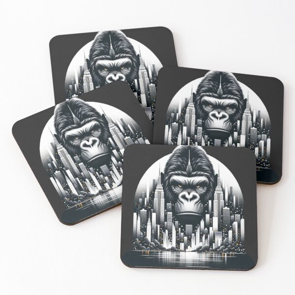 Item preview, King Kong's New York Silhouette designed and sold by jamesadsartist.