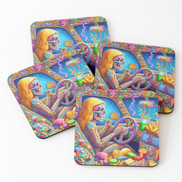 Item preview, Psychedelic Gastronomic Journey. Menu: fast food designed and sold by Gacram.