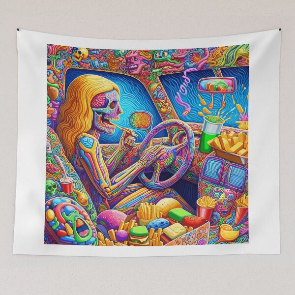 Item preview, Psychedelic Gastronomic Journey. Menu: fast food designed and sold by Gacram.