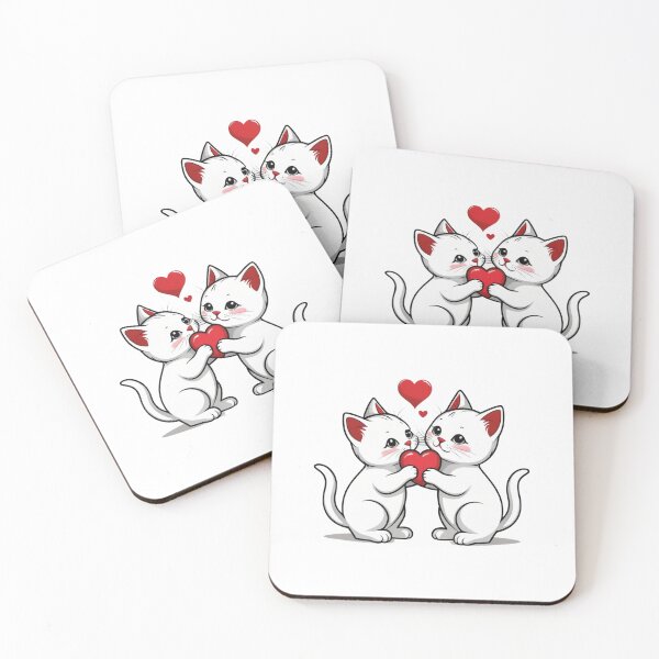 Item preview, Cute Cat Kitten Couple 2 designed and sold by Simplybe1.