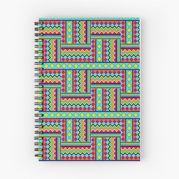 Item preview, Beautiful Boho Band of Color Seamless Tile designed and sold by Sharon Schwalbe.