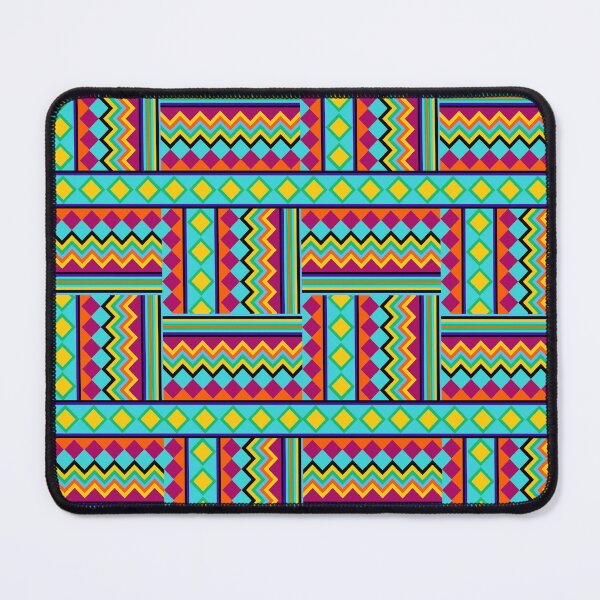 Item preview, Beautiful Boho Band of Color Seamless Tile designed and sold by Sharon Schwalbe.