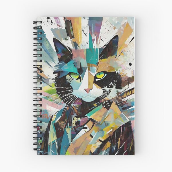 Item preview, Abstract Feline Fascination: Contemporary Cat Artwork designed and sold by bsilvia.