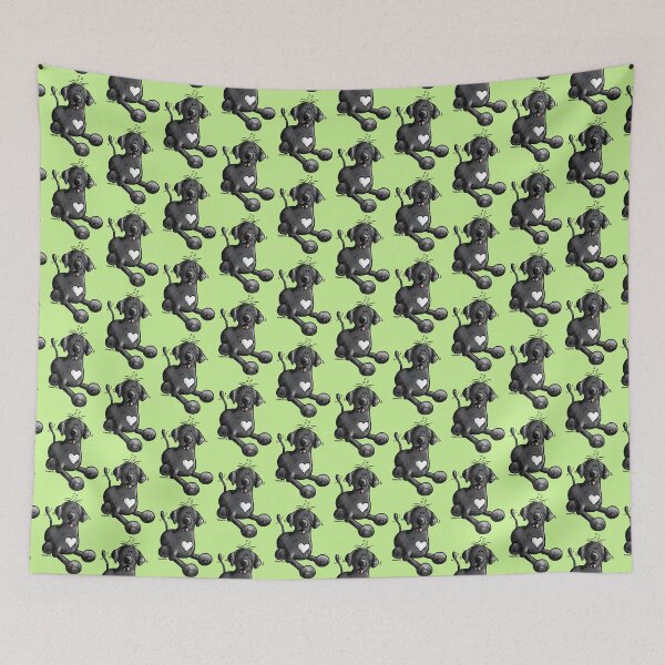 Item preview, Labrador Retriever With Heart Cartoon designed and sold by modartis.