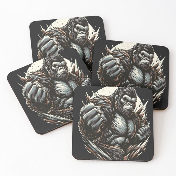 Item preview, King Kong's Epic Battle Stance designed and sold by jamesadsartist.