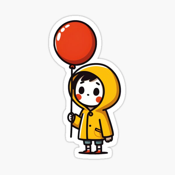 Item preview, Boy with red balloon from the movie It designed and sold by Greemo03.