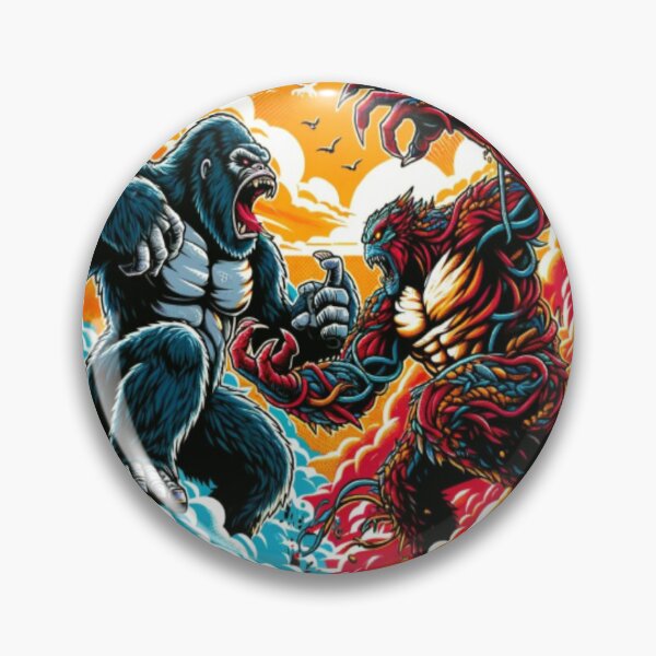 Item preview, King Kong vs Gagola - Epic Monster Showdown designed and sold by jamesadsartist.