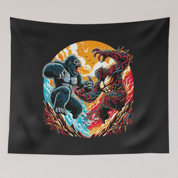 Item preview, King Kong vs Gagola - Epic Monster Showdown designed and sold by jamesadsartist.