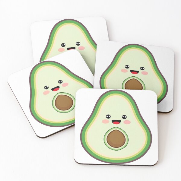Item preview, Classic Avocado Kawaii designed and sold by PrimeInk.