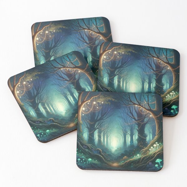 Item preview, Twilight Mystique Enchanted Forest Path designed and sold by BestArtByArvind.