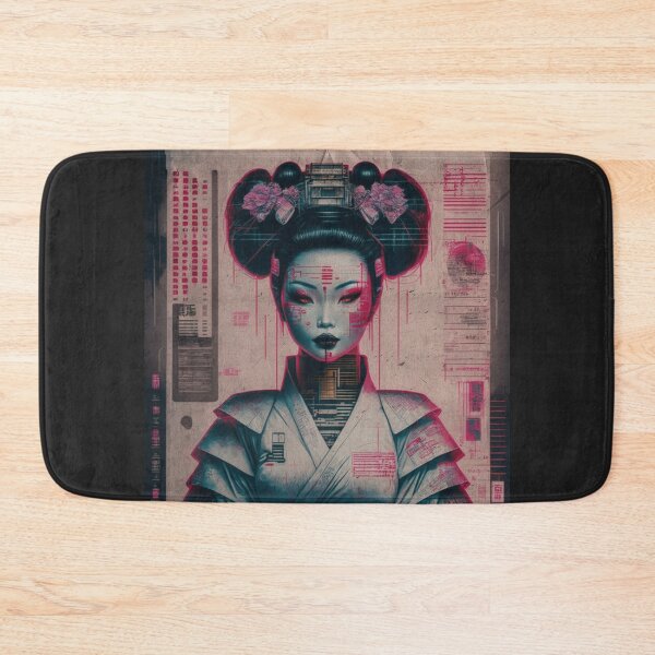 Item preview, Future Asian Geisha Woman Parchment designed and sold by Mlaniel.
